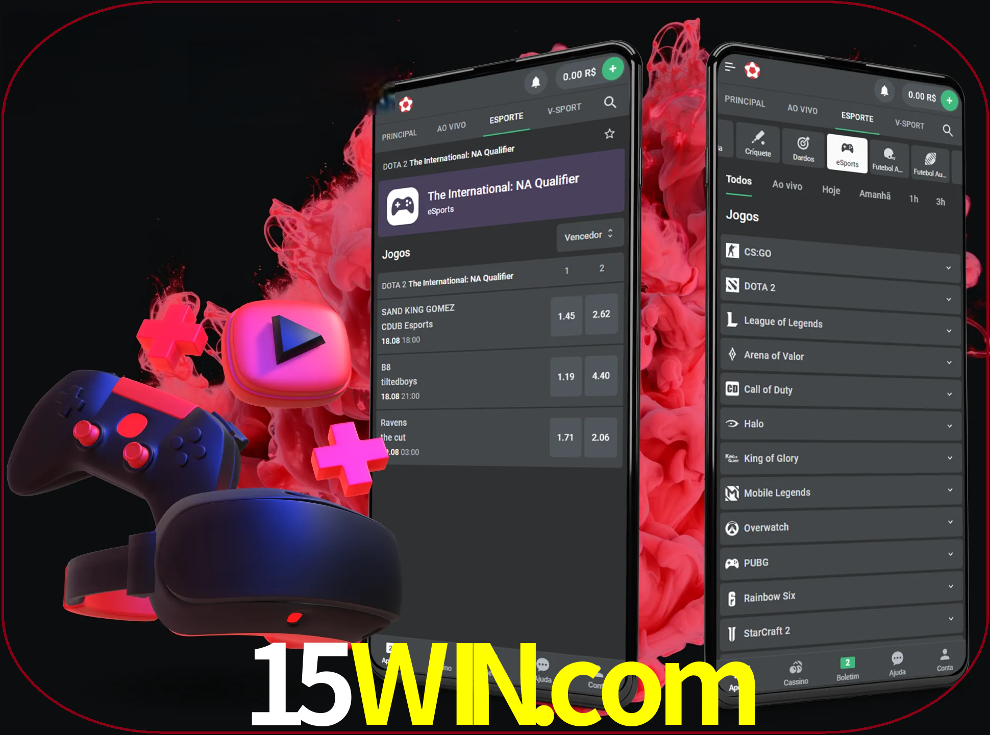 Para ter a aplicação móvel 15win no seu smartphone, basta descarregar o ficheiro apk e seguir as instruções.