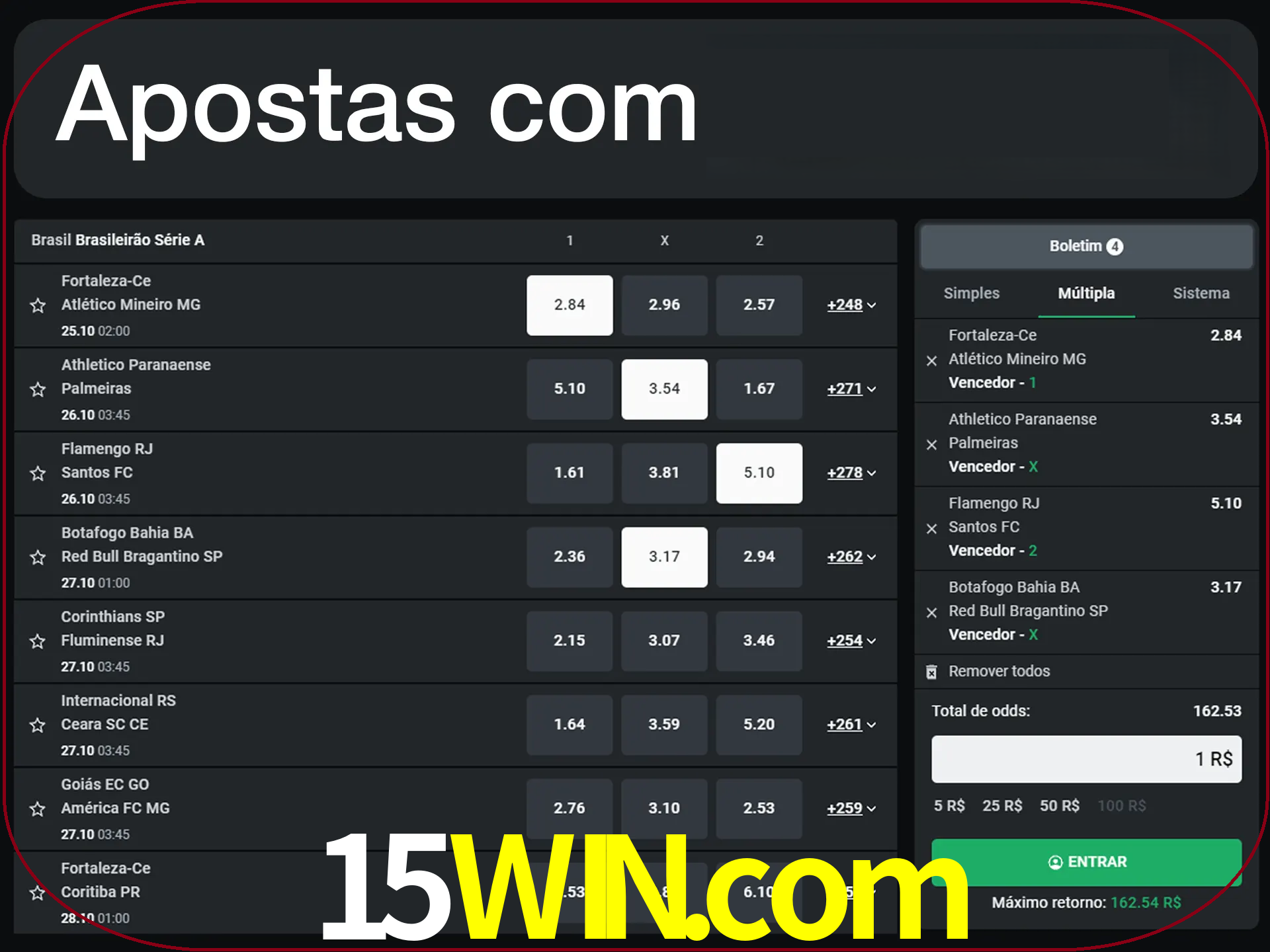 Aposte em vários diciplines com LeonBet.